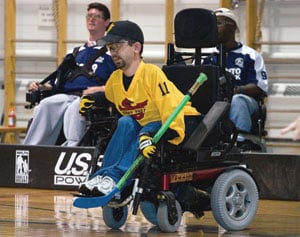 wheelchair hockey